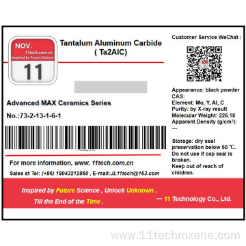 MAX phase material Ta2AlC